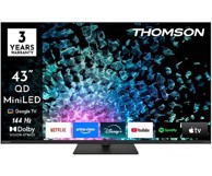 THOMSON TV 43MG7C15, 43", MiniLED, 4K UHD, 144 Hz, Google TV, crni